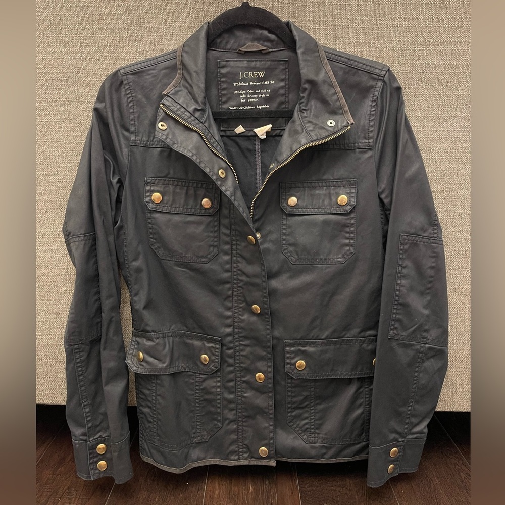 J Crew Relaxed Boyfriend Field Jacket Size Small